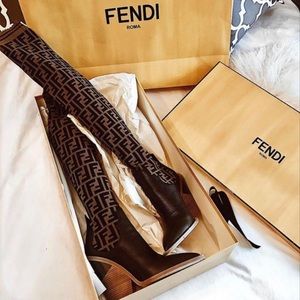 Fendi thigh high boots